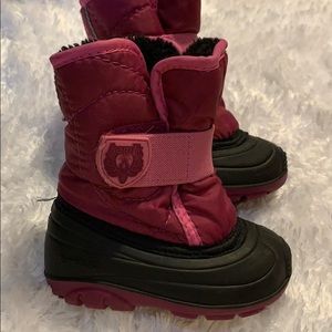 Kamik Snowbug toddler boots, very comfy, EUC